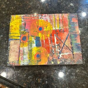 Abstract Multicolor Canvas Art